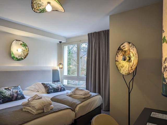chambre pdj de l'hôtel verte vallée