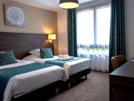 chambre à l'hotel verte vallée en Alsace