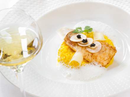 Diner gastronomique lors d'un séjour en Alsace à Munster