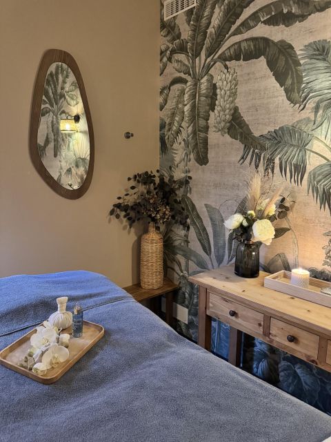 moment détente avec massage dans un spa en alsace